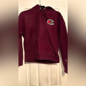 Champion hoodie.